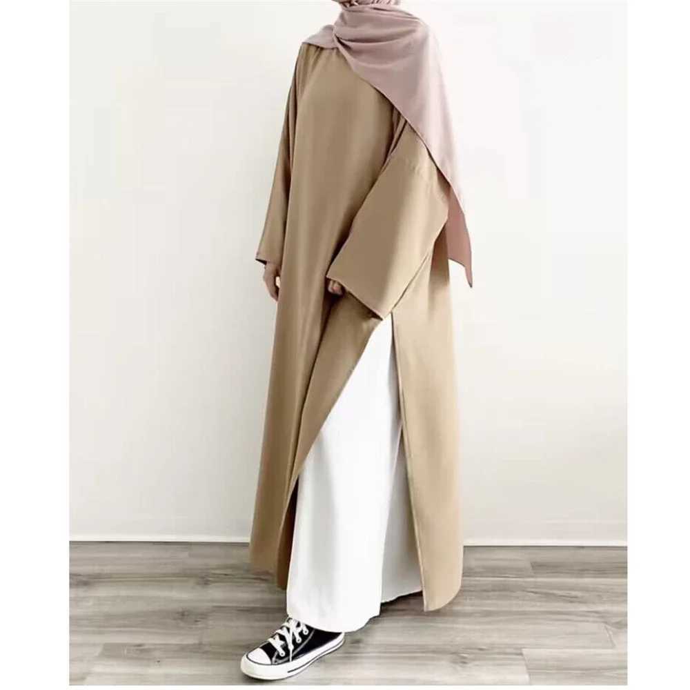 Morocco Kaftan Women 2 Pieces Set Dubai Turkey Abaya Islamic Clothing Saudi Arabic Robe Muslim Dress Abayas Prayer Garment Suit X250514