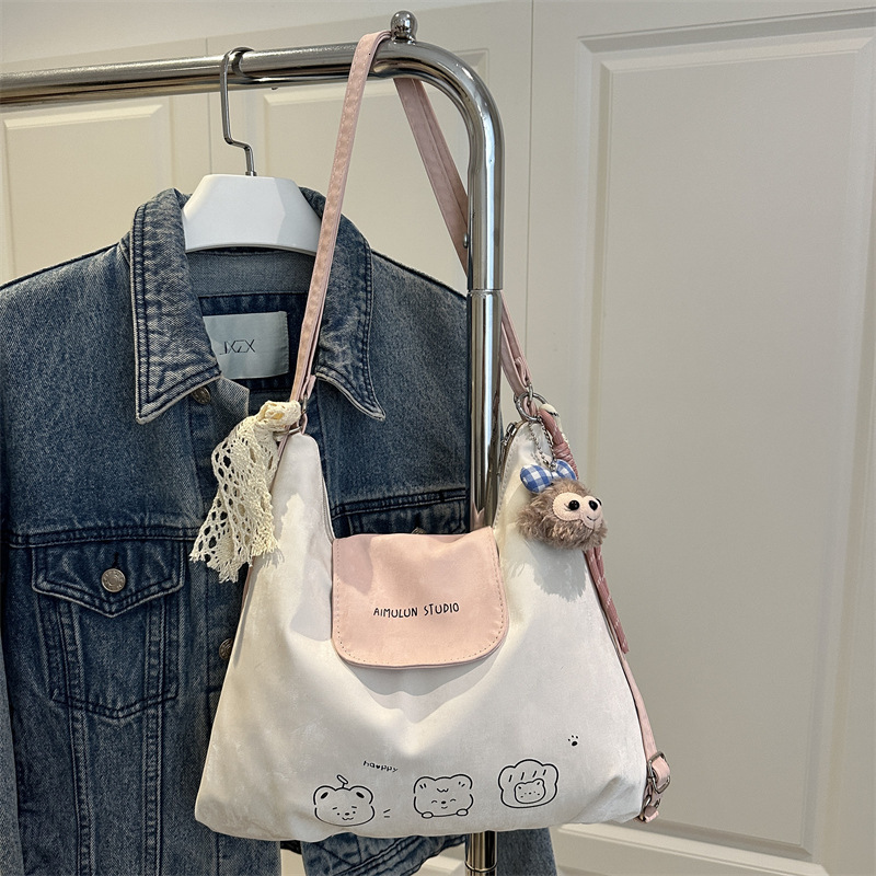 Free Delivery Designer Bag Women's 2025 Fashionable I Large Capacity Versatile Casual Western Single Tote Multi Purpose Shoulder Bag Luxury Bag