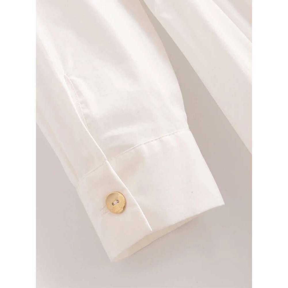 Women Summer Shirts Dress 2025 Vintage Solid Long Sleeve Pleated Single Breasted Female Elegant Street Dresses Clothing