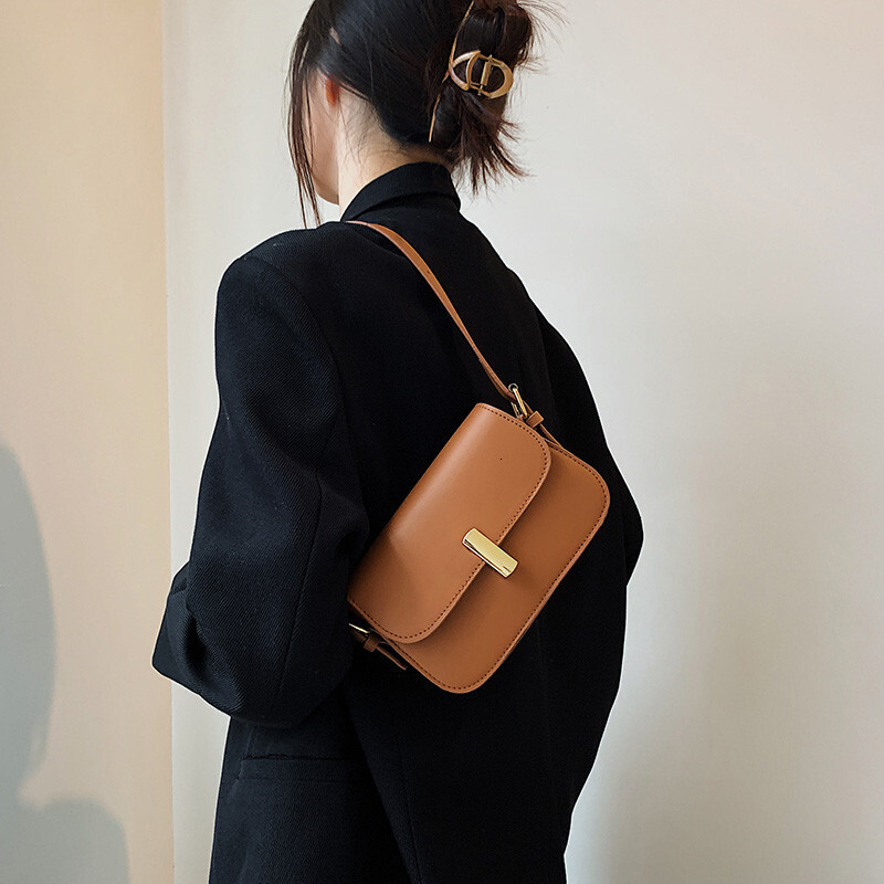 Free Delivery Designer Bag Netizen Women's 2025 Fashion Crossbody Leisure Popular Simple Shoulder Bag Luxury Bag