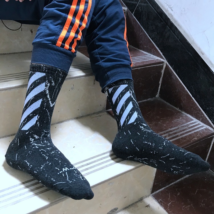 Designer Socks Street Skateboarding Hip Hop Fashion Striped Socks Men Summer Cotton Medium Length Stockings For Women Sports Socks