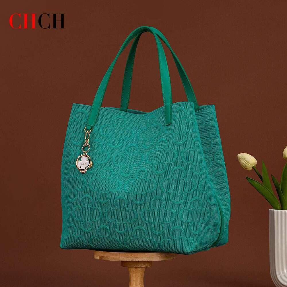 CHCH Shopping 2024 Large Capacity SMS Tote Bag Business Commuter Wallet 250513