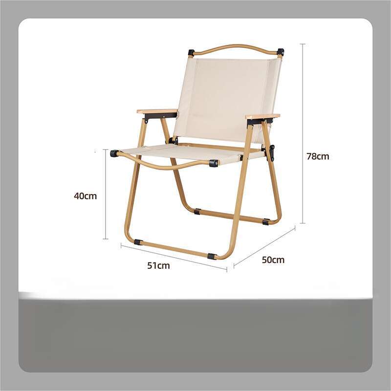Folding Kermit folding Chicken rolls table fishing chair beach camping outdoor supplies