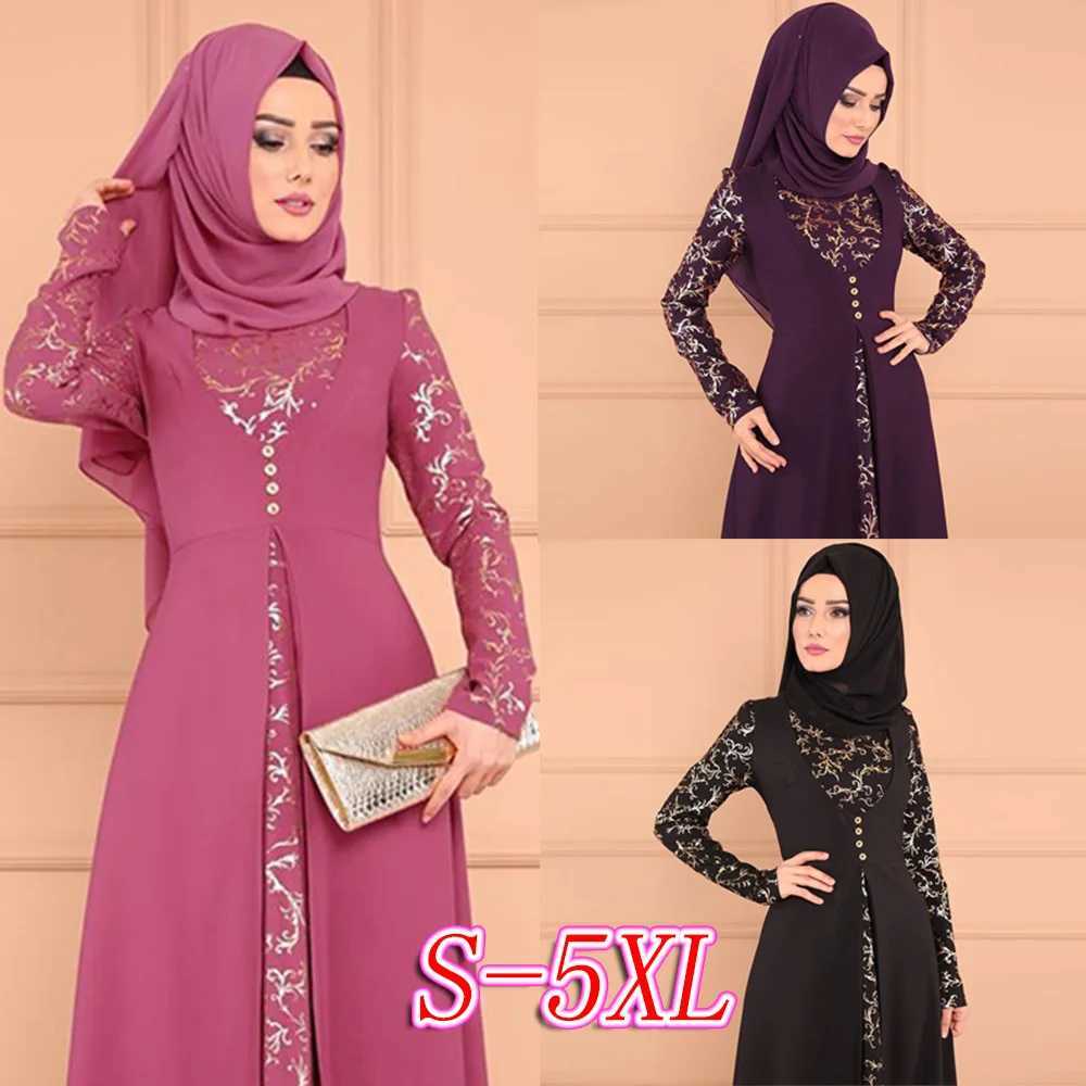 Arab Morocco Muslim Dress Abayas Women Ramadan Print Abaya Dubai Turkey Islam Kaftan Robe Longue Musulmane Vestidos Largos 2022 X250514