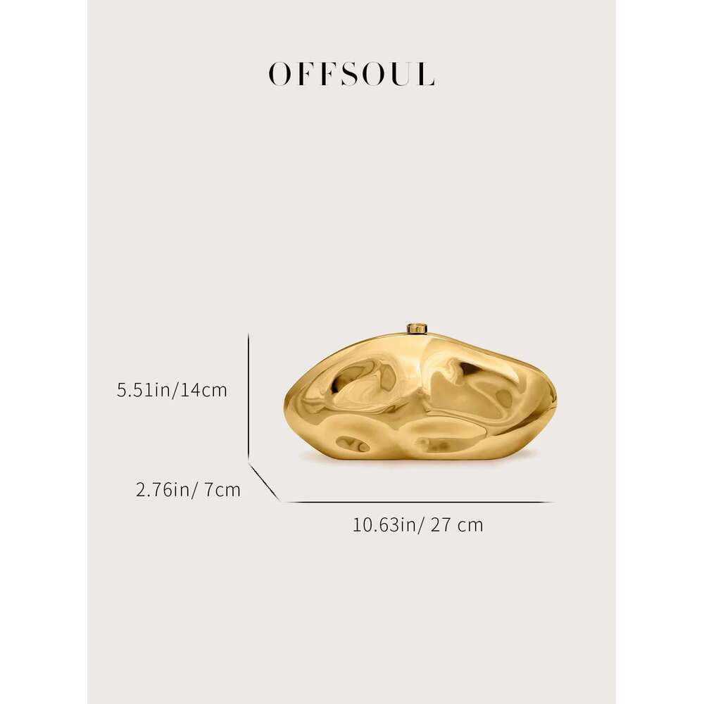 French Metal Style Acrylic Special-Shaped Stone Clutch Versatile New Banquet Party Wedding Elegant Fashion Exquisite Sweet And Cool Sexy Bag, Unique D