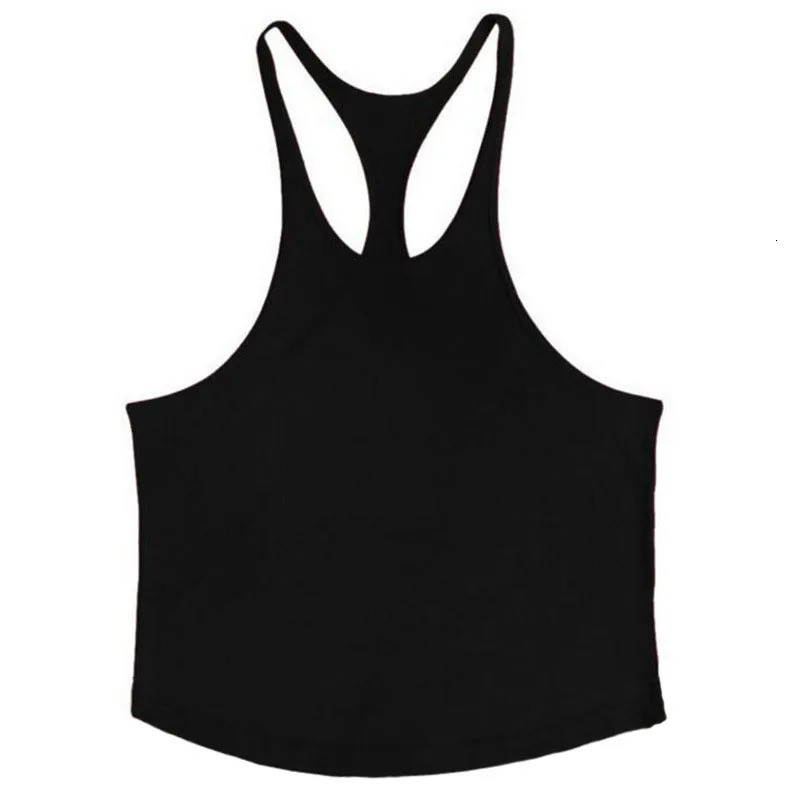 Fitness Sports Vest Tank Top Men Mens Short Sleeve Tee Mens Clothing Sleeveless T-shirt for Men Summer Black Vest 250513
