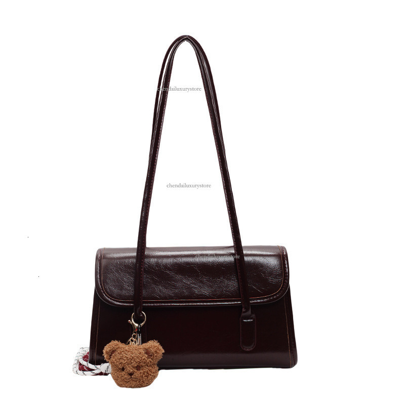Free Shipping Designer Bag Large Capacity Women's Texture Multifunctional Commuting Briefcase New Fashionable And Simple One Shoulder Armpit Bag 