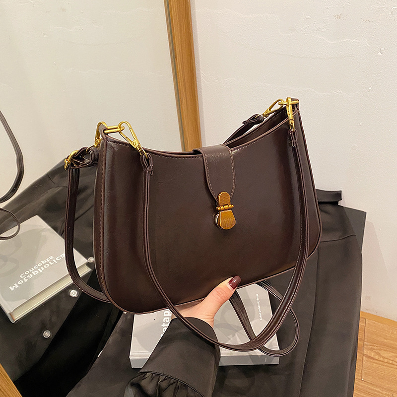 Free Delivery Designer Bag French Style Niche Underarm For Women 2025 New Fashionable Small Square Versatile And Stylish Single Shoulder Crossbody Lux