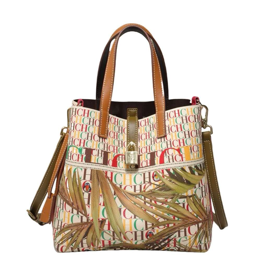 CH Women's Work 2025 Seasons New Leisure Personalized Tote Fashion Underarm Retro Large Capacity Shoulder Bag