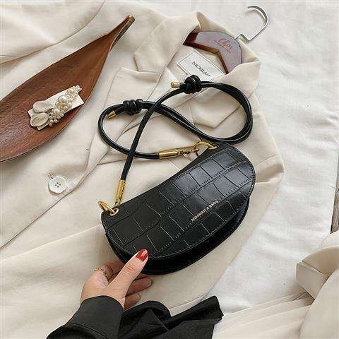 Internet celebrity western-style small for women 2025 new trendy version fashionable stone pattern shoulder ins versatile