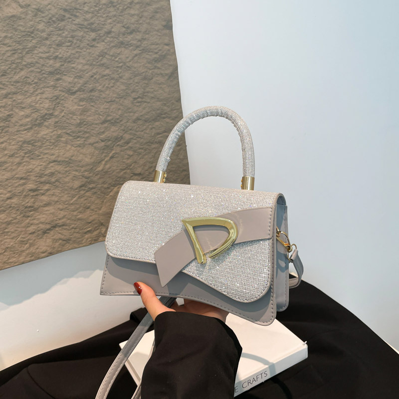 Fashionable Light Luxury 2025 New Luxury Bag Free Delivery Designer Bag New Style Korean Edition Popular Leisure Solid Color Handheld Single Cross Sho