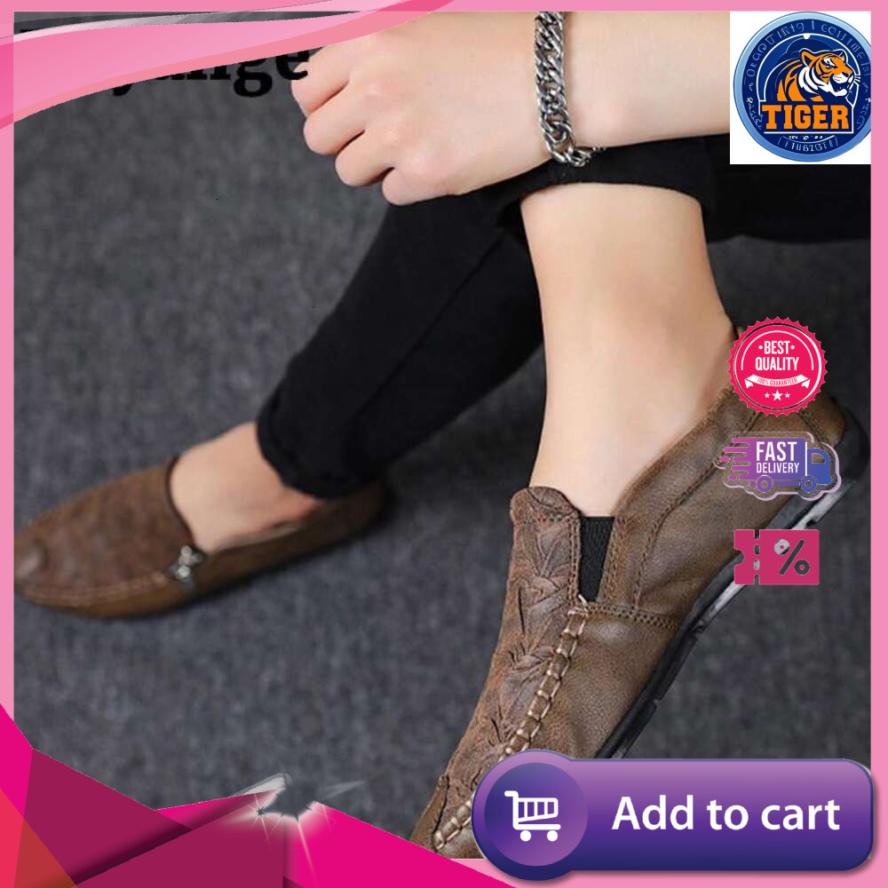 Ddmytiger Casual For Men Loafers Retro Comfort Side Zipper Slip On Flats Vulcanized Shoes New Walking Tenis Hombres Male Footwear Outdoor
