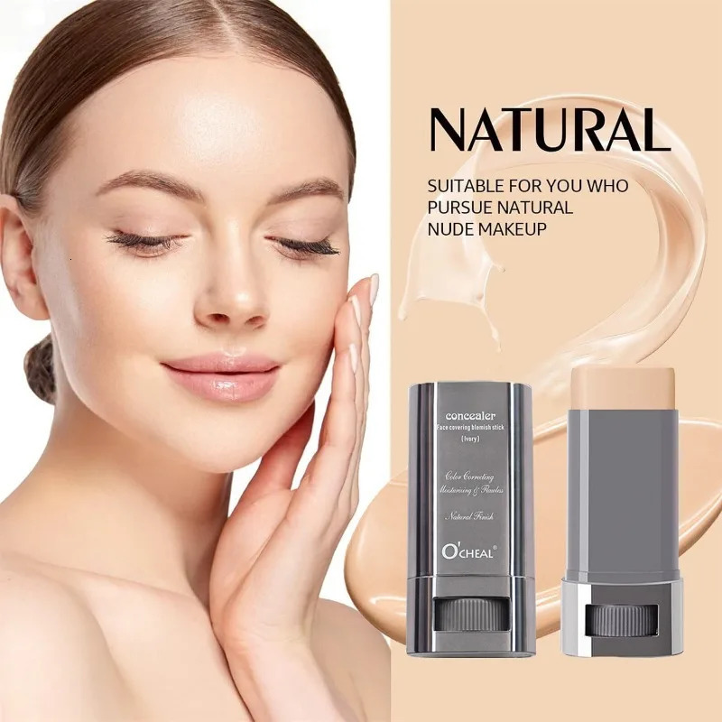 Magic Face Foundation Contour Stick Long-wear Lightweight Brighten Stick Face Concealer Blemish Contouring Beauty Makeup 250512