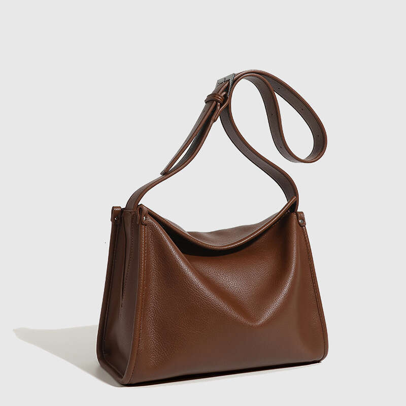 Women's Bags Designer Soft Leather Large Capacity Tote For Women 2023 New Versatile Daily Commuting Shoulder Bag, Extremely Simple Style Crossbod
