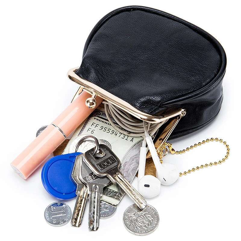 New Women Wallets Female Genuine Leather Purses Cute Mini Hasp Wallet Fashion Soft Small Cowhide Money Bag Coin Card Holders