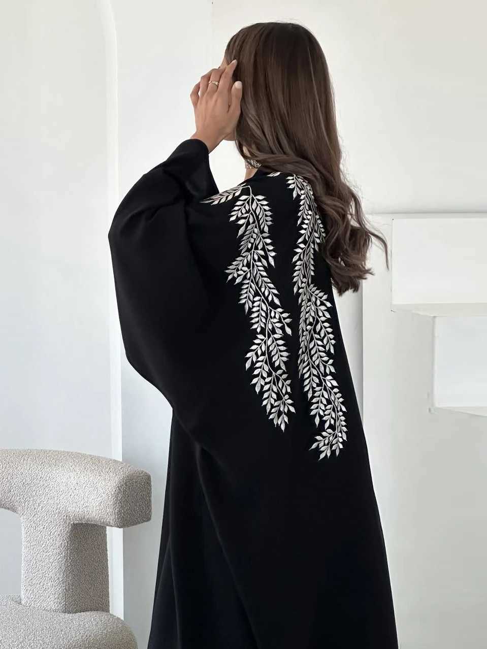 Eid Women Abaya Dress Embroidery Muslim Caftan Ramadan Morocco Dubai Kaftan Party Long Robe Jalabiya Islam 2025 Vestidos Largos X250514