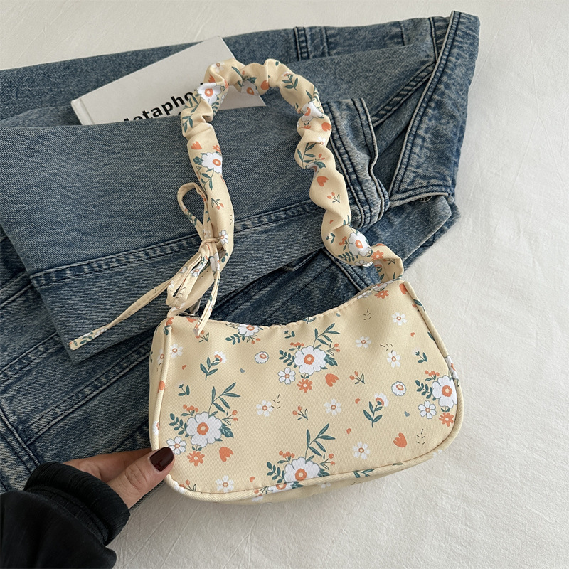Free Delivery Designer Bag Small And Niche High Value Floral Crossbody Shoulder For Women 2025 New Fashion Casual Simple Large Capacity Hand Luxury Ba