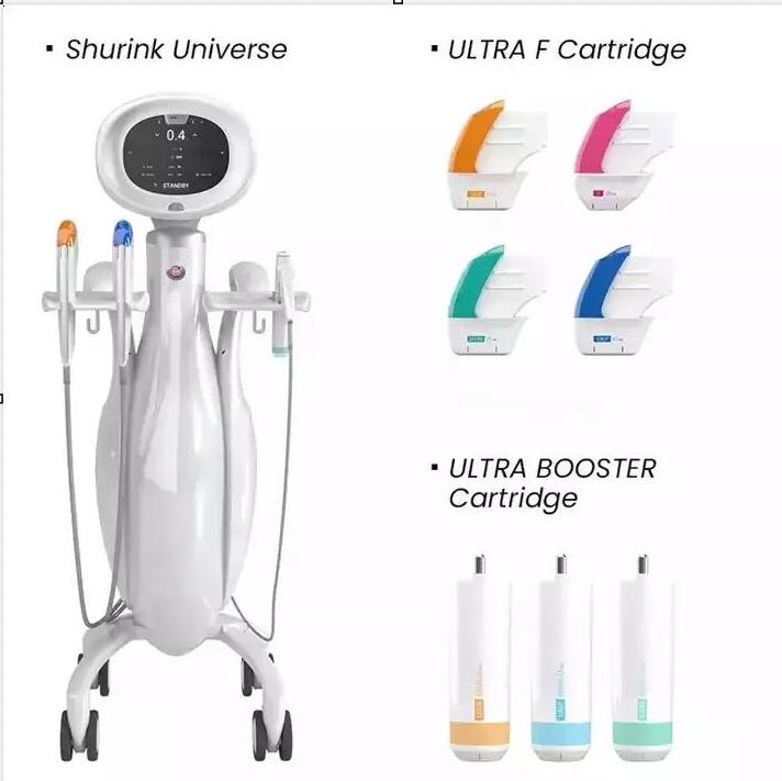 Powerful HIFU Ultra Machine 12D wrinkles removal face lift fat reduce scars removal 10 Cartridges 3 Handles Skin Tightening beauty machine
