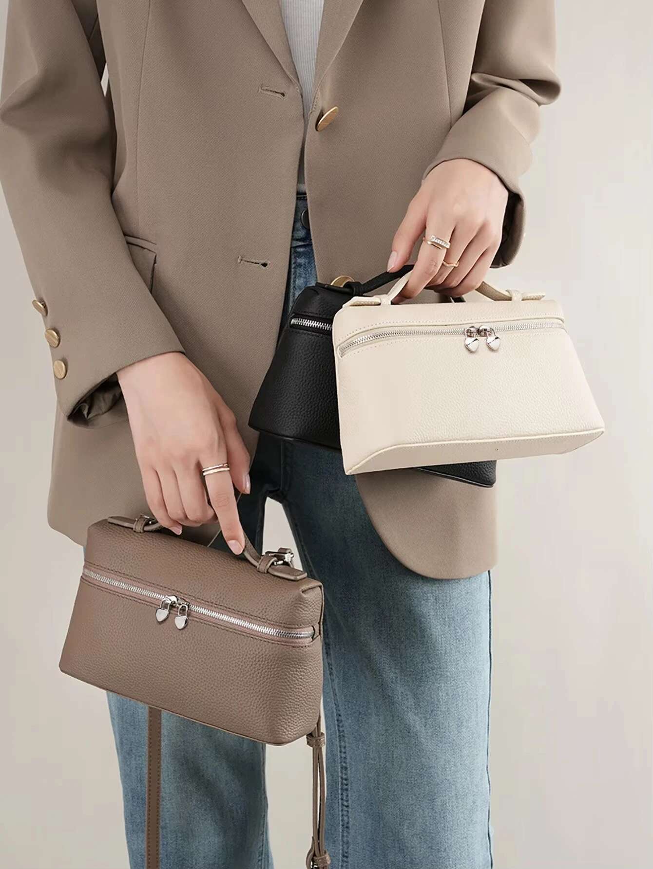 New Women's Large Capacity Shoulder Fashion Small Crossbody Hard Pu Leather Messenger Bags Handbags for Women