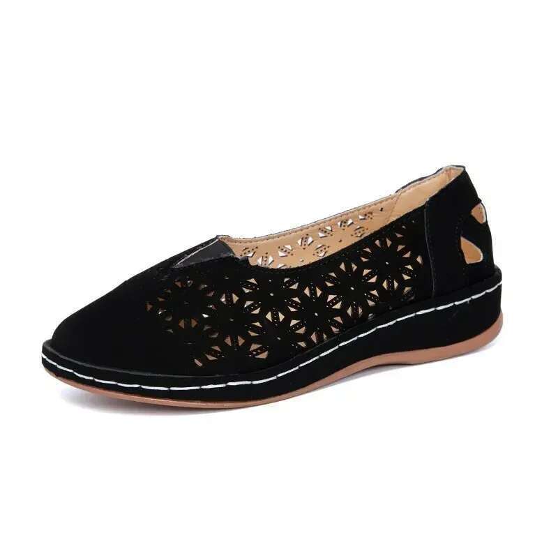 2025 Sandals Shoe Open Toe Dance Ladies Platform Shoes for Women Lightweight Comfortable Flat base single shoes