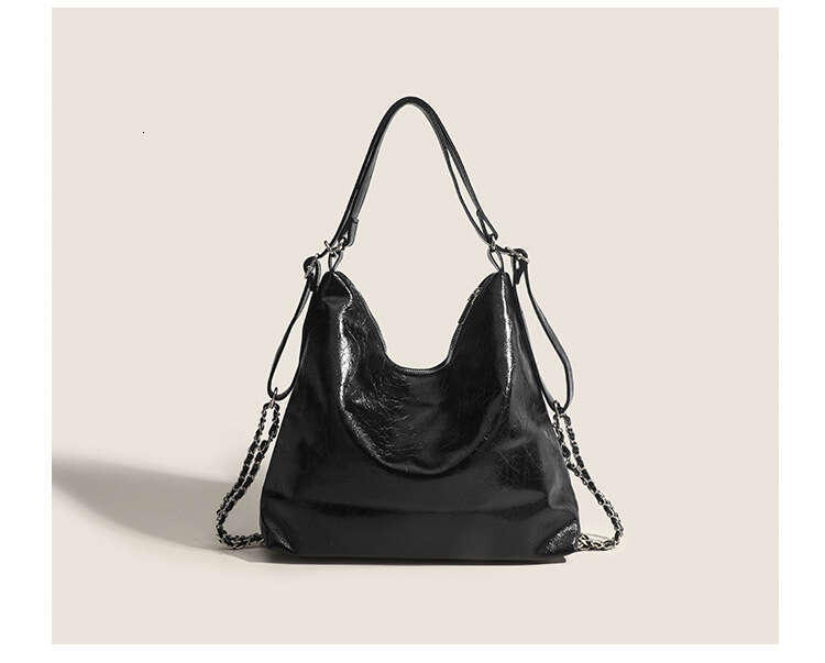 Women's Bags Designer Large Capacity Pleated Commuting Tote For Women New Chain With Niche Design, Single Shoulder Diagonal Joint Bag