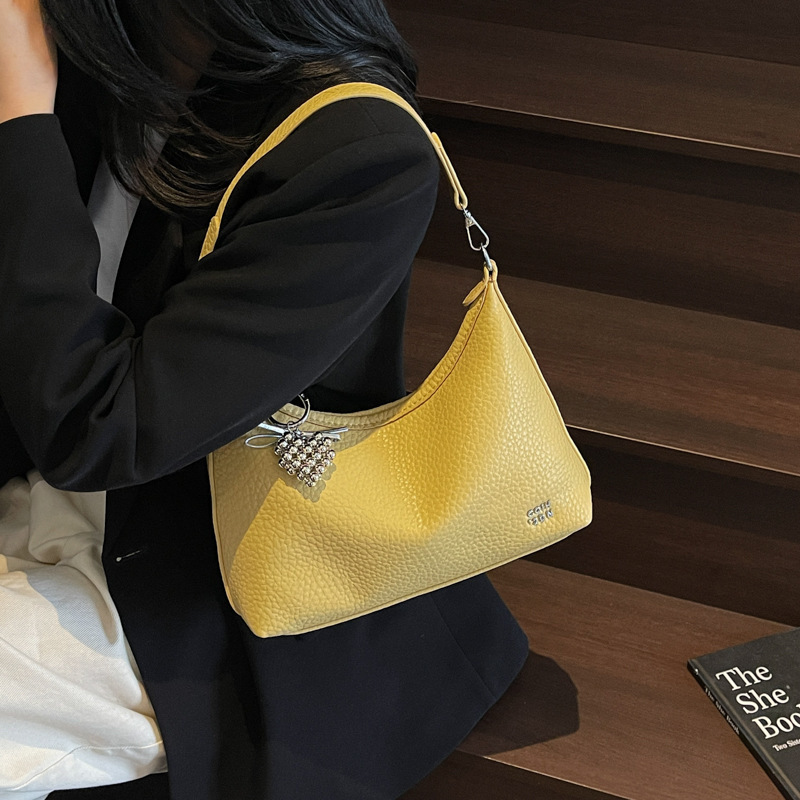 High end niche handbag for women 2025 new trendy and versatile single shoulder crossbody with large capacity commuting tote bag