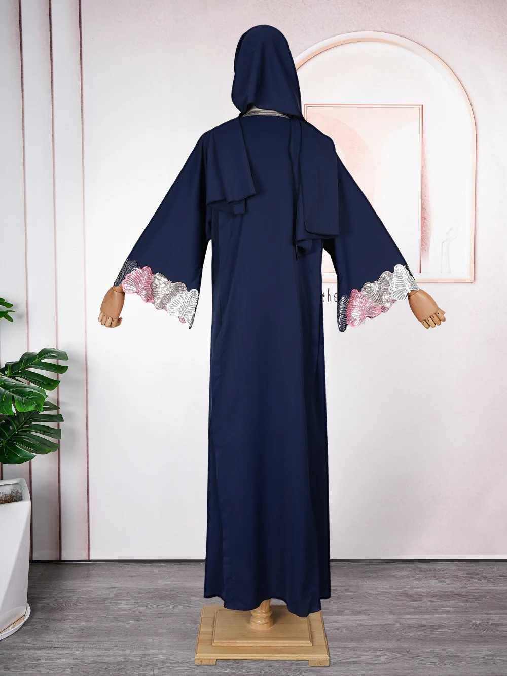 2025 Abayas For Women Dubai Luxury 2025 African Muslim Fashion Dress Caftan Marocain Evening Party Dresses Boubou Robe Djellaba Femme X2505143