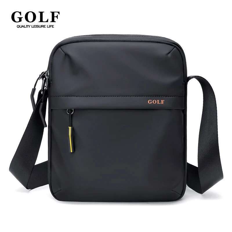 GOLF Crossbody Bags Casual Cross Body Men's Shoulder Ipad Cell Phone Slingbag Man Waterproof Anti Theft Purse Party Bag Male