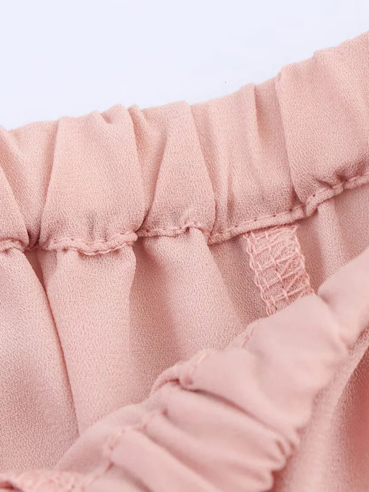 Womens Clothing European and American style slim high waist irregular layered decorative skirt 250514