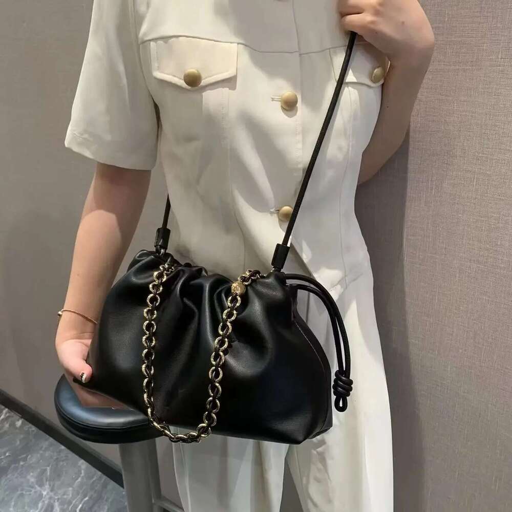 Brand Designer Fashion High-Grade Texture Leather Cloud Bag Ladies High Quality Cowhide Shoulder Crossbody Bags