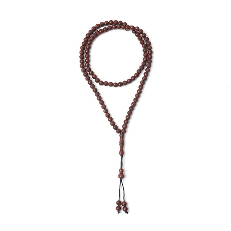 99 8mm imitation wooden Muslim Arabic bracelet beads, prayer beads