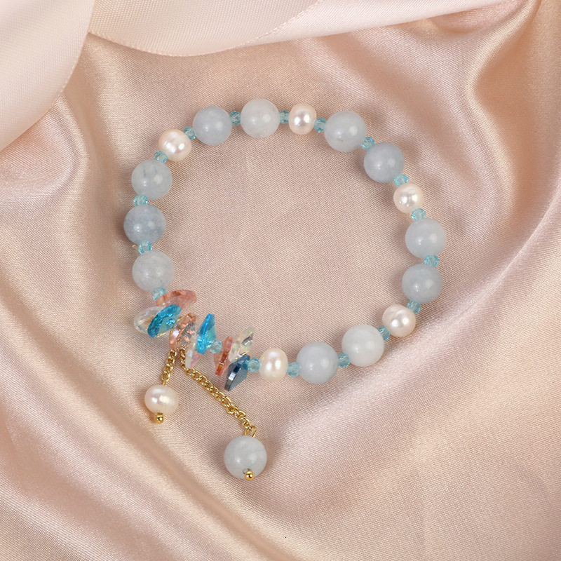 Japanese Korean pearls, fashionable simple women's countryside style, slightly luxurious bracelets, creative and elegant temperament accessories