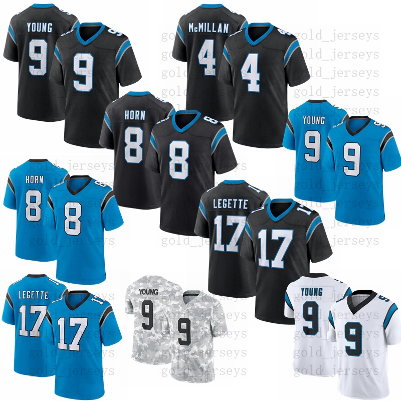 Teyairoa Mcmillan 17 Xavier Legette Bryce Young Football Jerseys 24 Jonathon Brooks Miles Sanders Adam Thielen Jadeveon Clowney Jaycee Horn Julius Peppers