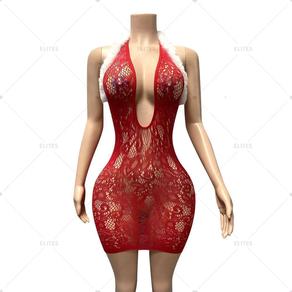 ELITES New Fashion Sex Underwear Sexy Temptation Uniform Christmas Set Role Playing Performance Wear