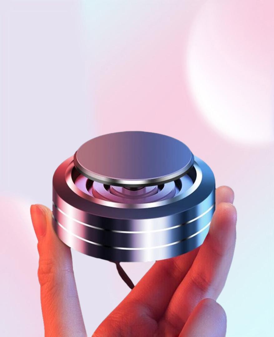 Interior Decorations Car Accessories UFO Air Freshener Shape DIY Smell Aluminum Alloy Easy To Install And Use2928886