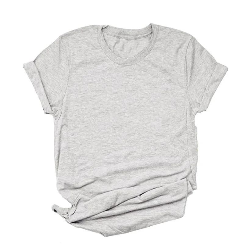 Maycaur Breathable Women Short Sleeve Tshirt Print TShirt Multi Pure Color T Shirt Fashion Sports Female 250514