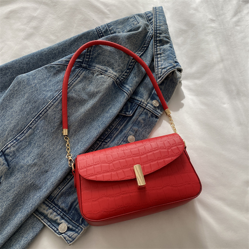 Korean Version Women's 2025 New Trendy Casual Crossbody Fashionable New Free Delivery Designer Bag Single Shoulder Armpit Bag Stylish Small Luxur
