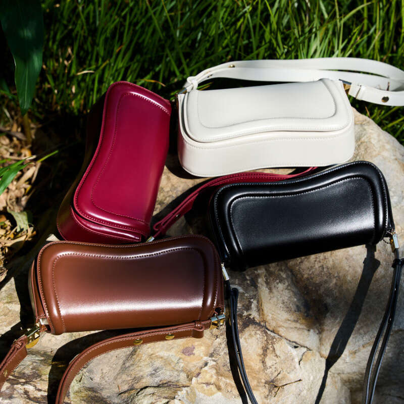 Genuine Leather Armpit Tofu Personalized, Simple, Single Shoulder, Trendy Street Style, Women's Bag, Internet Famous, Niche Diagonal Cross Bag