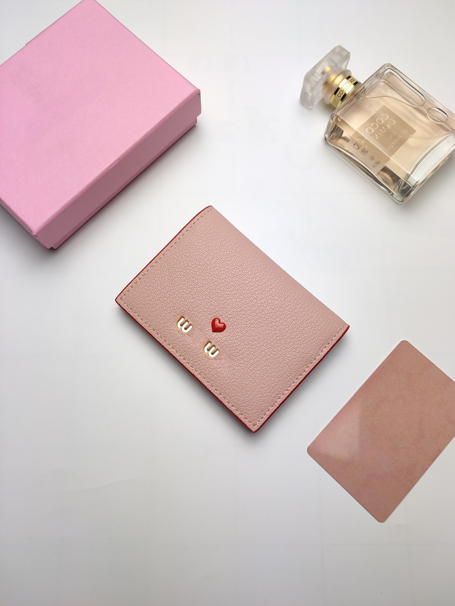 matelasse fashion designer leather wallet card holder mens womens gift credit cardholder letter purse women mini wallets luxury card holders 2025 NEW with box