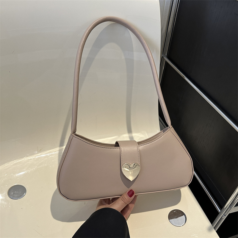 Free Delivery Designer Bag Women's Simple Commuting Texture Solid Color Underarm 2025 Summer Fashionable One Shoulder Leisure Bag Trend This Year