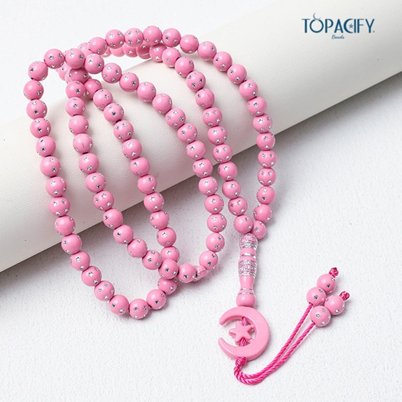 Prayer Tisbiha 99 handmade Arabic prayer beads Muslim jewelry