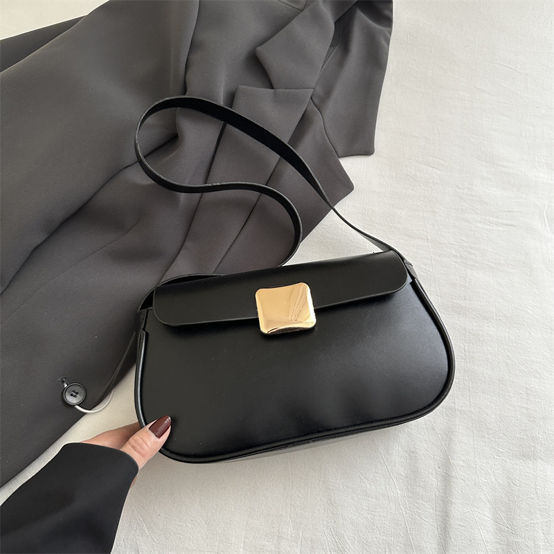Luxury Bag Single Shoulder Korean Version Simple Casual Texture Crossbody Large Capacity Handheld Commuting Fashionable New Free Delivery Designer Bag