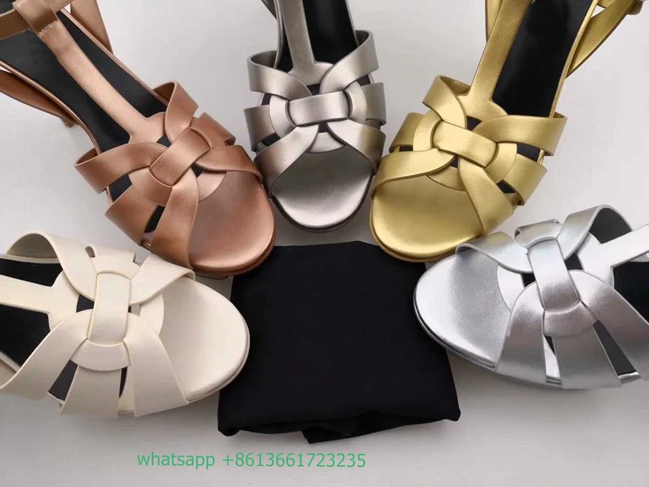 Platform Cross Strap Women Sandals Solid Peep Toe Thin High Heels Pu Slingback Ankle Strap Summer Sandals Fashion Party Shoes W250514