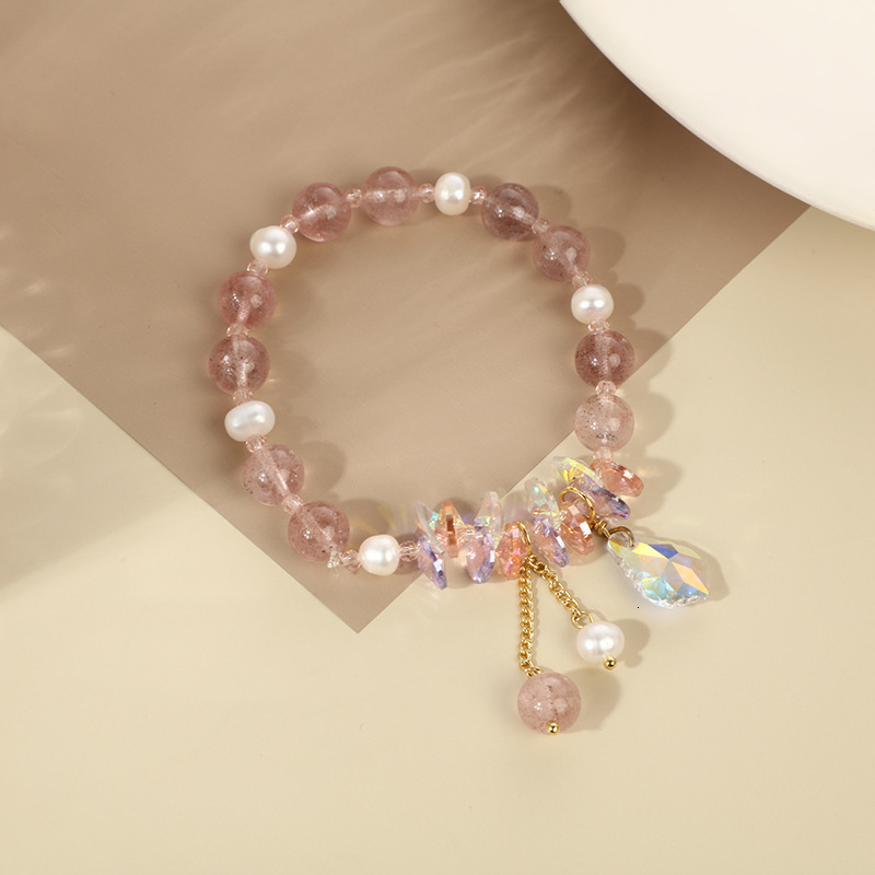 Japanese Korean pearls, fashionable simple women's countryside style, slightly luxurious bracelets, creative and elegant temperament accessories