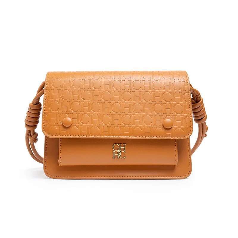 CH Letters Printing Design Crossbody High Fashion Versatile Commuter Premium Sense Women's Casual Shoulder Bag