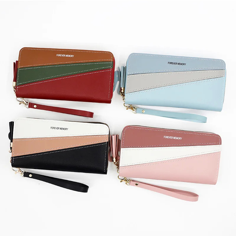Long Women Wallets Cute Fashion Multifunctional Clutch Female Wallet Card Holder PU Leather Womens Purses 250514