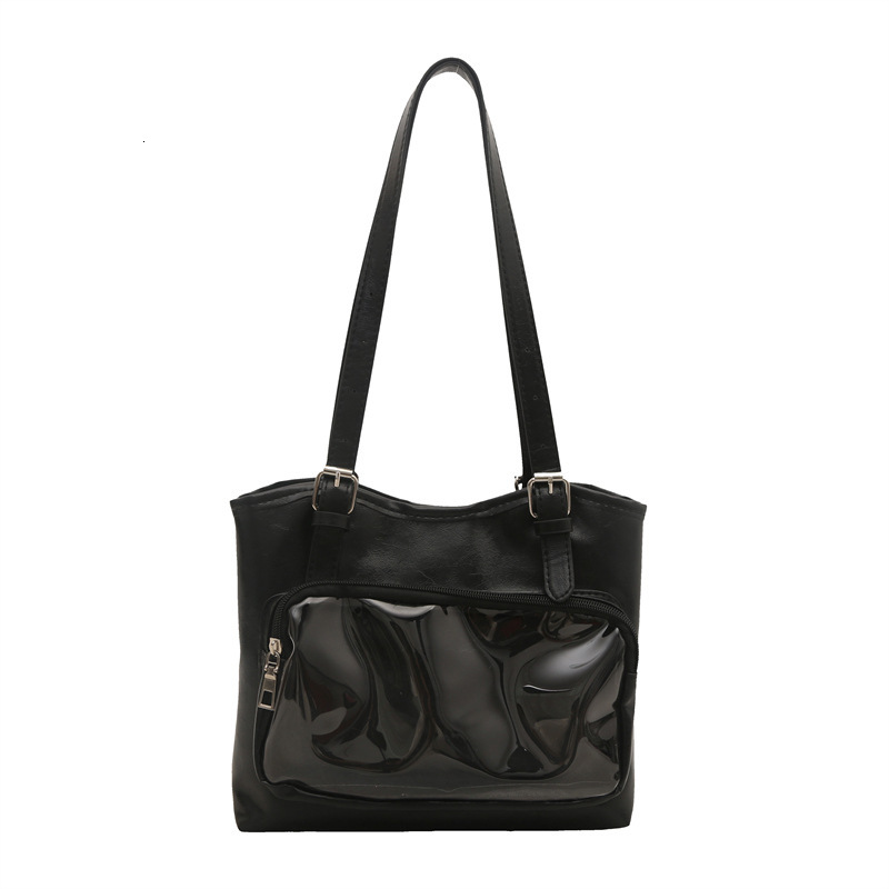 100 Sweet Shoulder Bag Spring And Summer New Large Capacity Tomorrow New Free Delivery Designer Bag Collision Tote With Luxury Bag 2025 Transparent Se