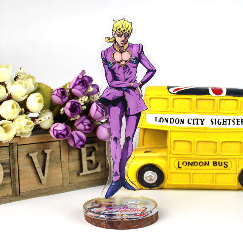 Anime peripheral acrylic humanoid standing sign JOJO's wonderful adventure style character decoration