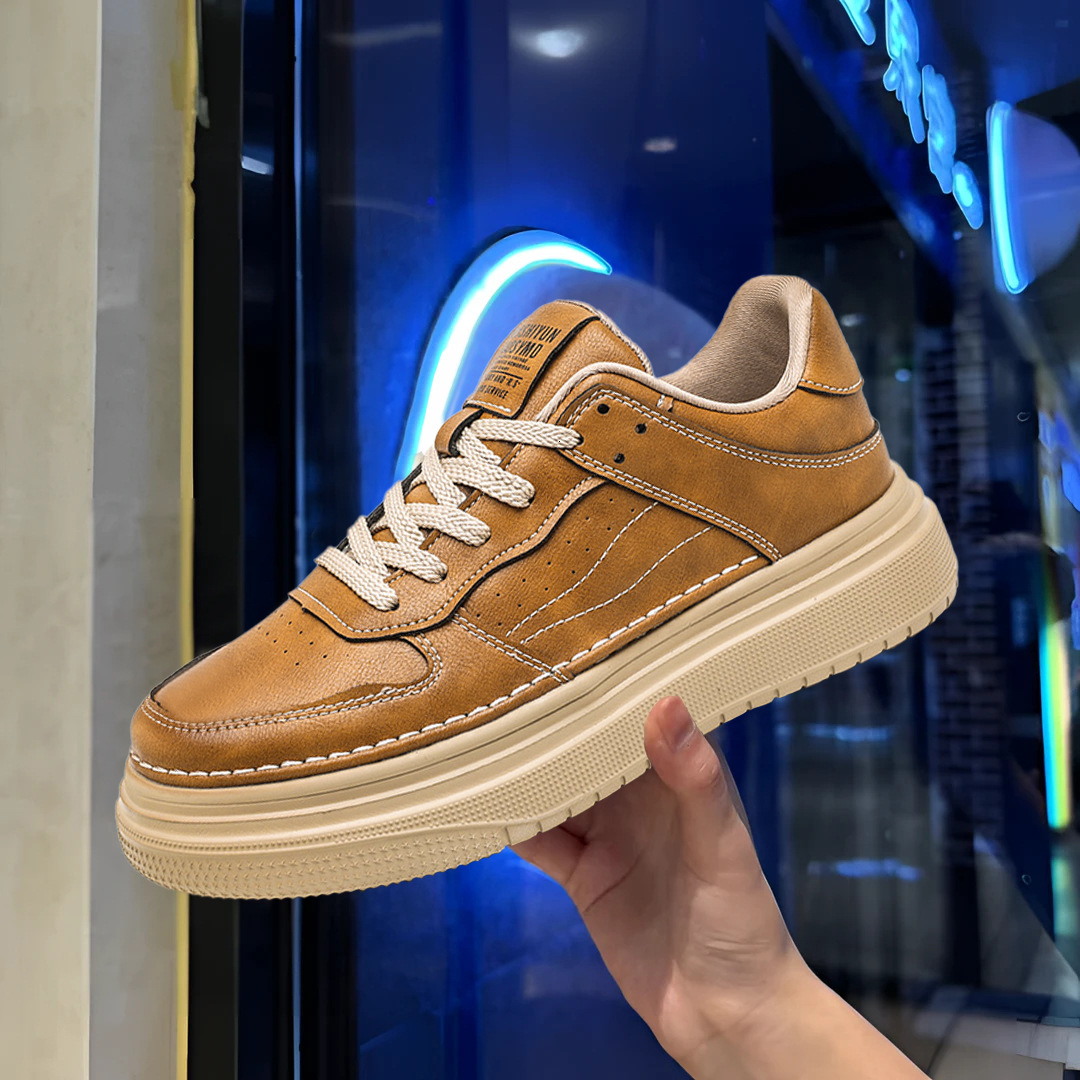 Men S Winter New Sports Anti Slip Men S Thick Sole Height Increasing Business And Leisure Hundred Tower Board Casual Shoes Shoes Ddmysaturn