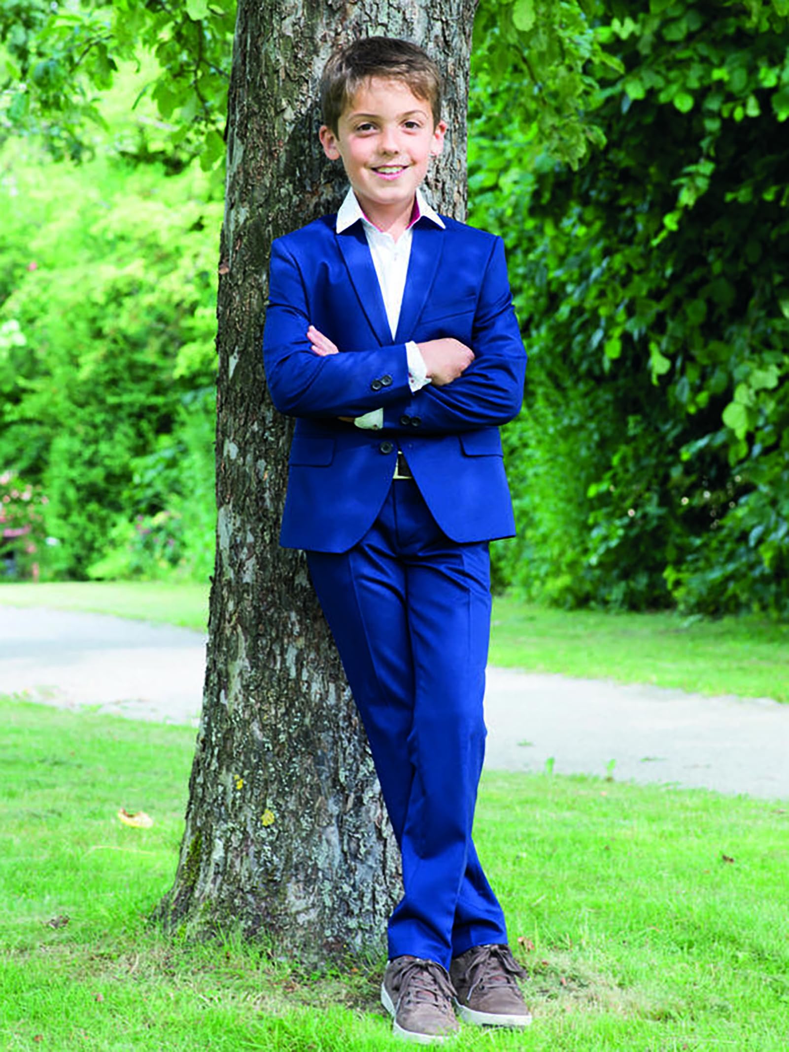 Boys Suit Formal Suit 3 Pieces Suit for Boys Slim Fit Boys Tuxedo Wedding Outfit